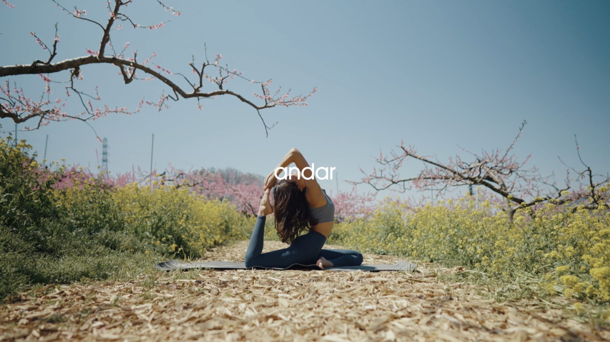 ヨガインストラクターKUMI　商品PR andar